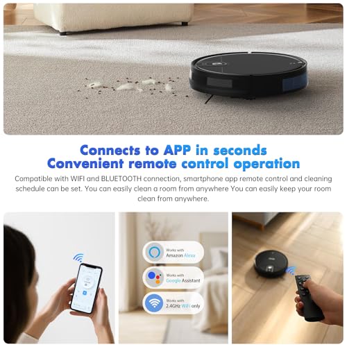 ATTELL Robot Vacuum and Mop Combo CHY300G の商品画像 4