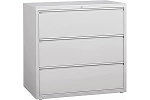 Lorell 3 Drawer Lateral Filing Cabinet