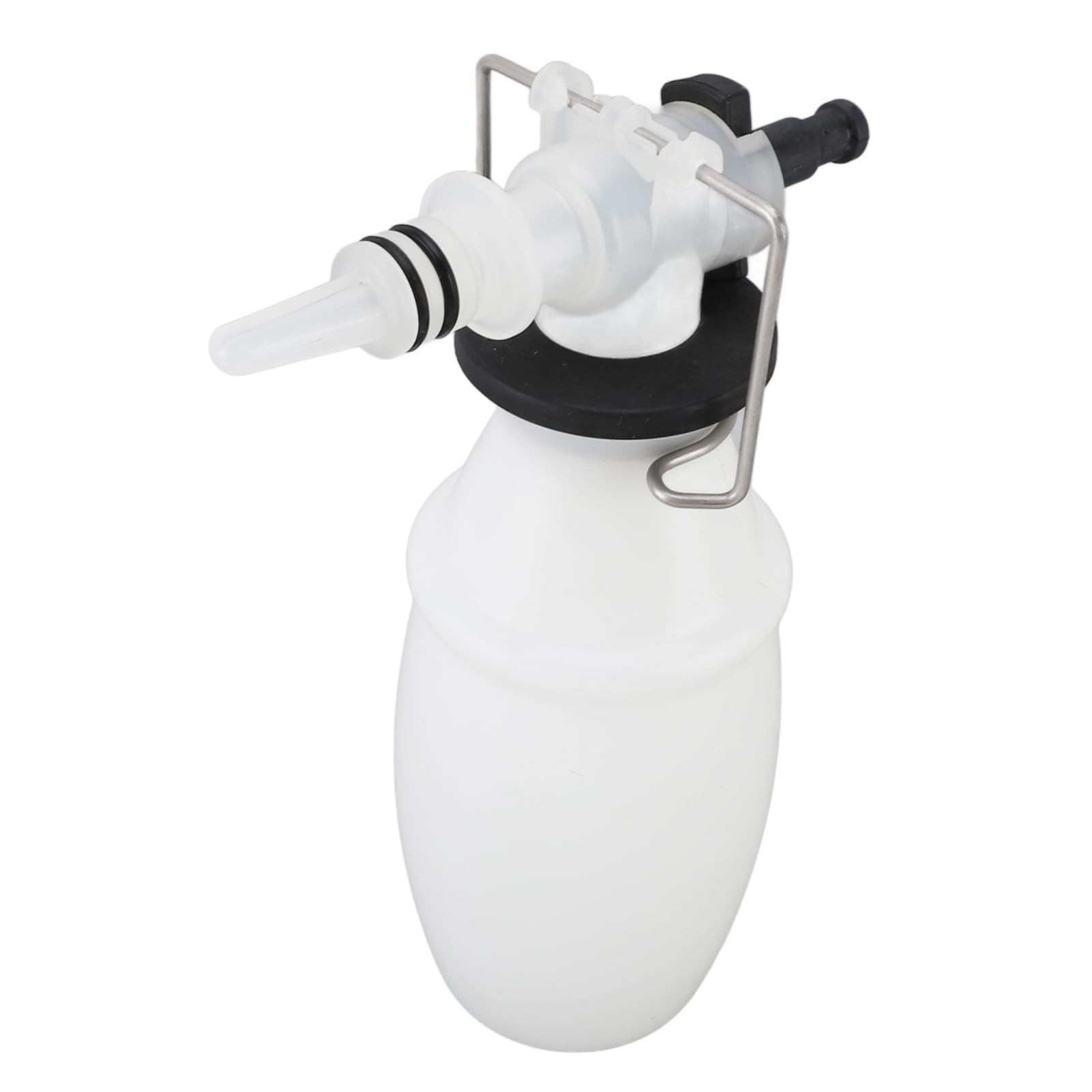 Milk Sampling Bottle 500ml PP Milk Sampling Valve Bottle Dairy Farm Sampler for Quality Monitoring Research