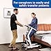 Restisland Stand Assist Patient Transport Unit, Safely Sit, Stand, Transfer & Transport, Fall Prevention Patient Transfer Lifter for Home and Facilities, 400 lb Capacity.
