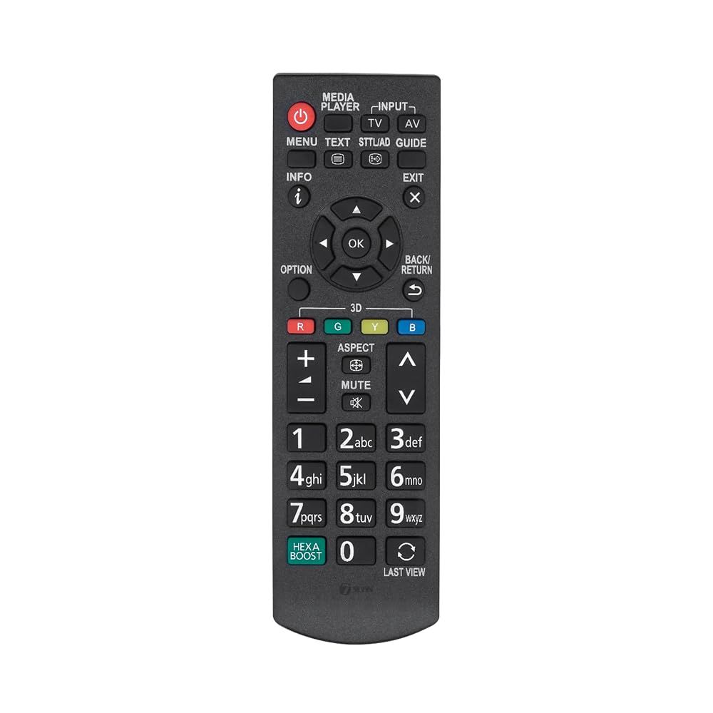 See full amazon price history chart for 7SEVEN® Compatible with Panasonic Tv Remote Original N2QAYB00060D Model Suitable for LCD LED Panasonic Television Remote Control - Match Exactly Previous Remote 7SEVEN® Compatible with Panasonic Tv Remote Original N2QAYB00060D Model Suitable for LCD LED Panasonic Television Remote Control - Match Exactly Previous Remote (B0BVWDWWPL) Amazon Price History, Amazon Price Tracker