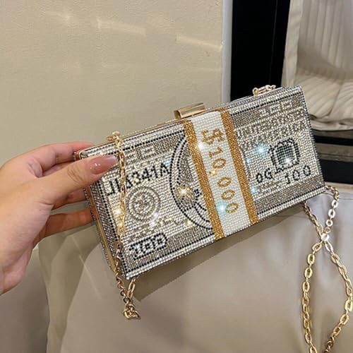 Sacs de soirée dollar pour femmes sac à main classique de dîner et cérémonie