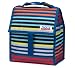 PackIt Freezable Lunch Bag with Zip Closure, Cali Stripes