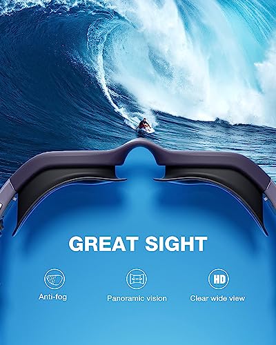 Image of ZIONOR Swim Goggles, G1 SE Swimming Goggles Anti-Fog for Adult Men Women