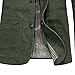 Men's Cotton Outdoor Business Jacket Fashion Casual Suit Collar Coat Lapel Slim Fit Denim Jackets Blazer (Medium,ArmyGreen1)