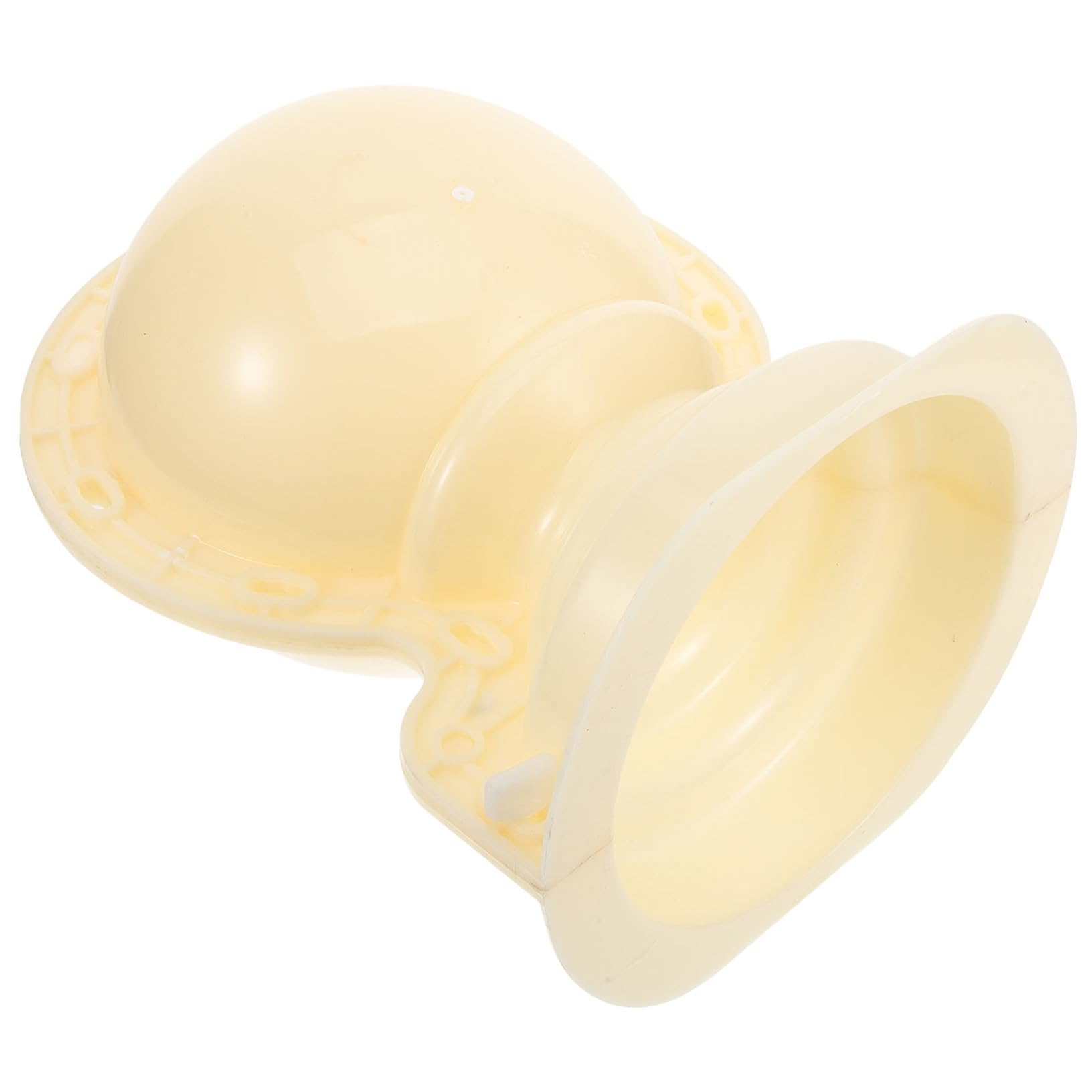 Moule à ciment pour boule de colonne romaine en plastique beige léger