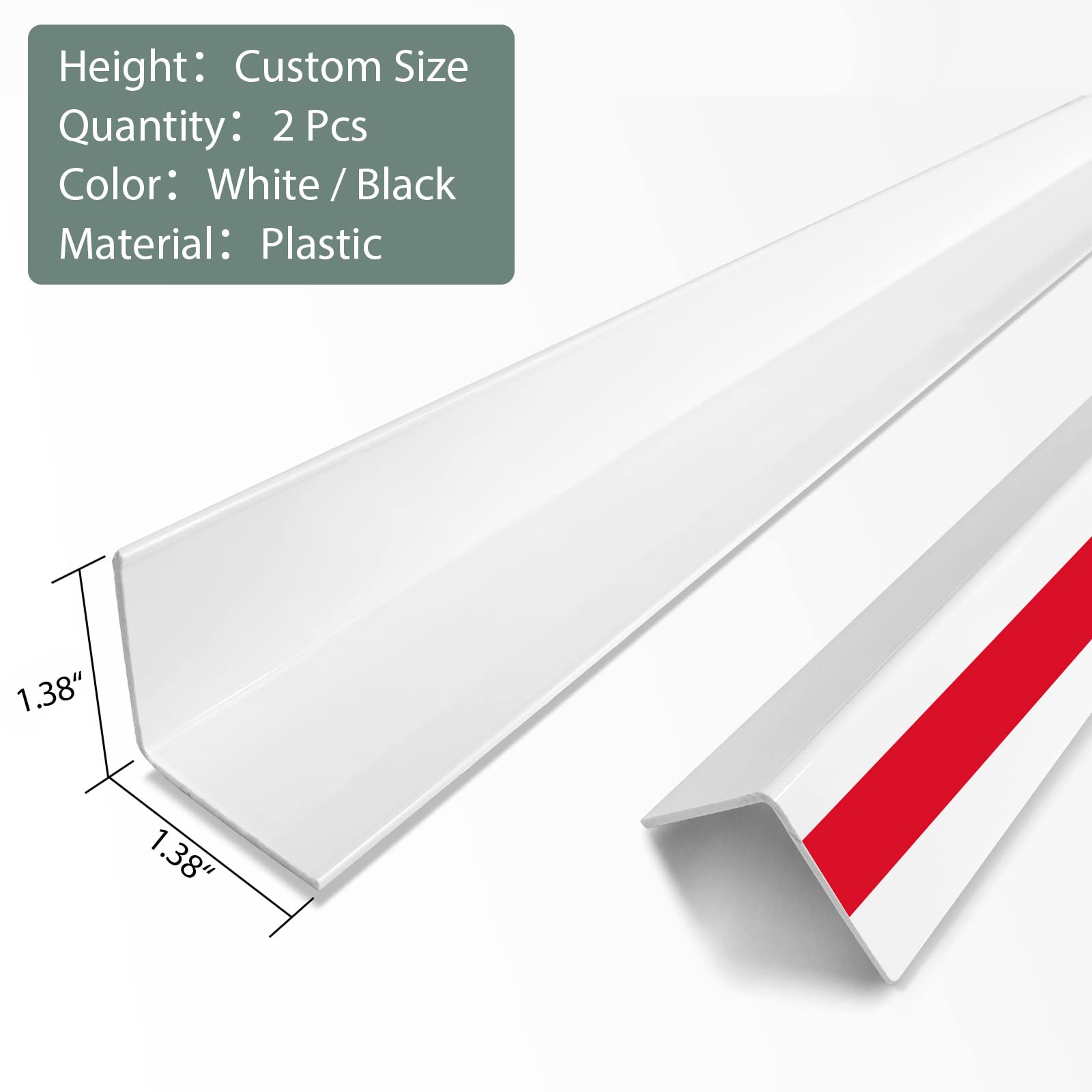 Yoolax Roller Accessories Light Blockers Widened Version (White)