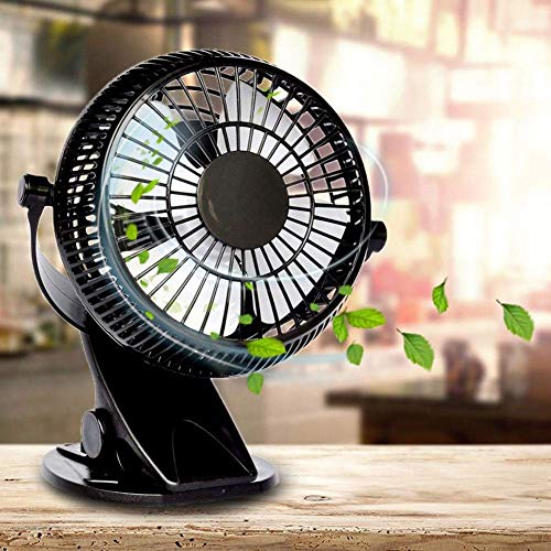 Ventilateur portable mini fan clip MU résolvant la chaleur sur tête de lit et bureau