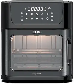 Fritadeira Air Fryer Oven EOS 15 Litros Digital Inox All Black EAF15IP 110V