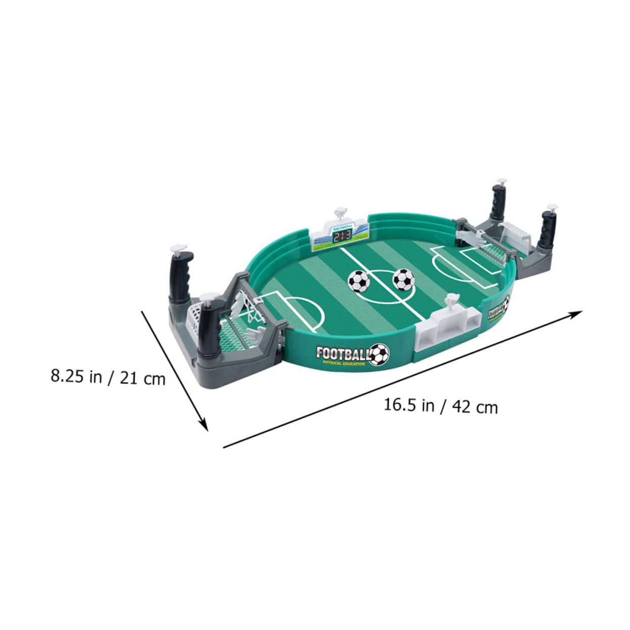 Parliky Interactive Table Soccer Game for Compact Fun Foosball for Family Activities Design Enhances Hand Eye Coordination and Reflexes for Indoor Play