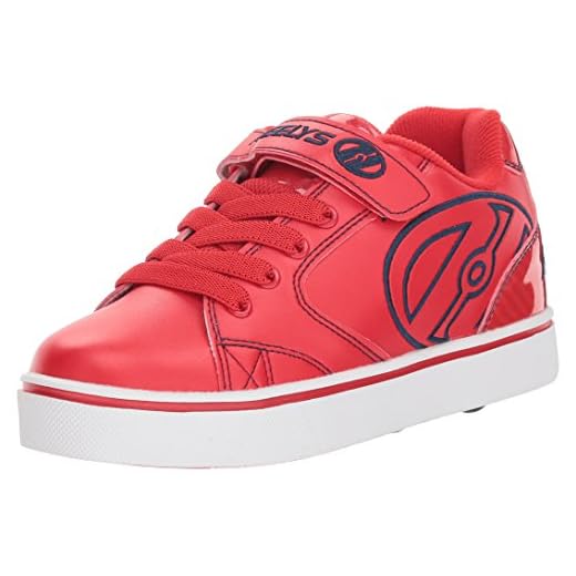 Heelys Boys' Vopel X2 Tennis Shoe, Red/Black, 12c Medium US Little Kid