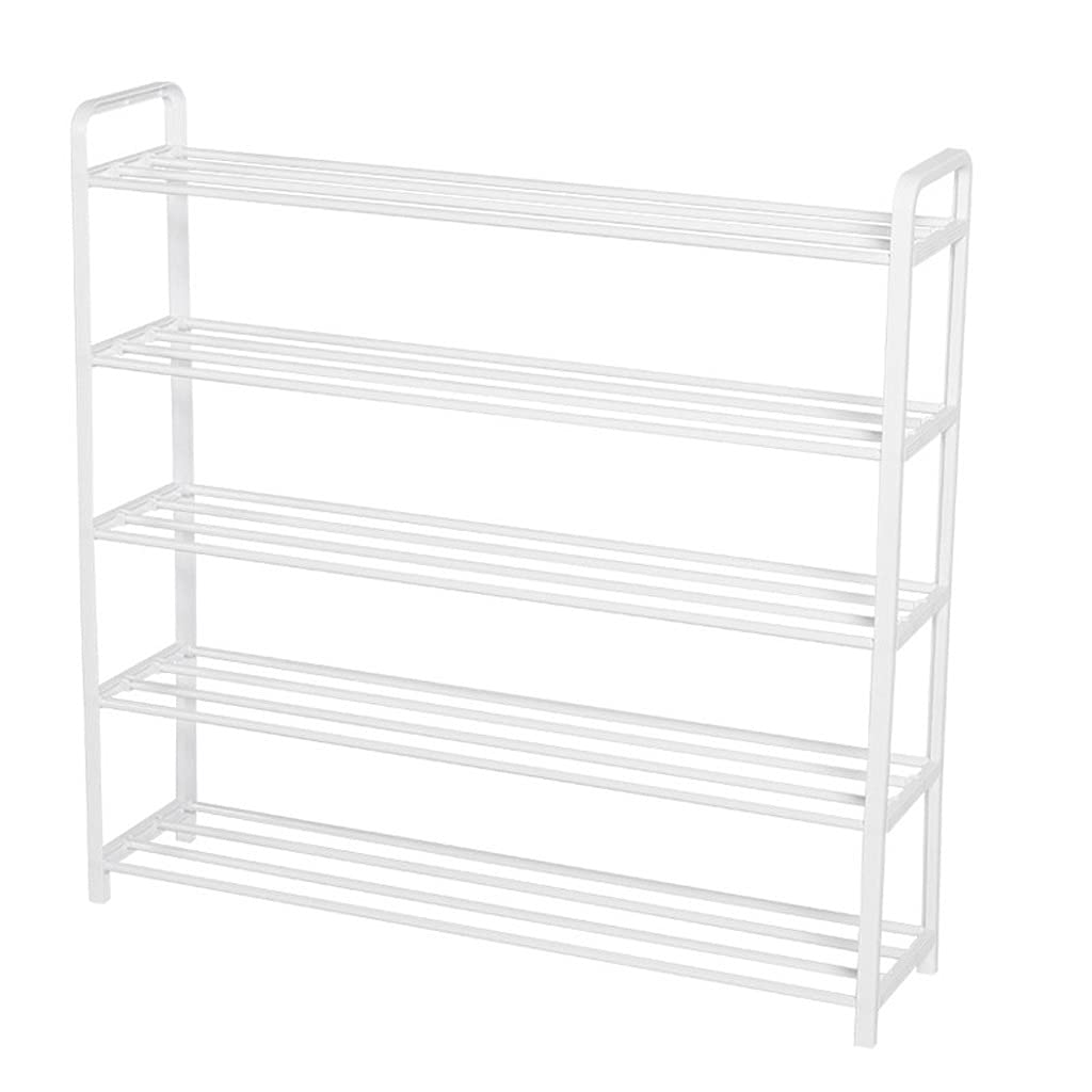 Meuble de chaussure multifonctionnelle TUSUOD réglable en métal durable