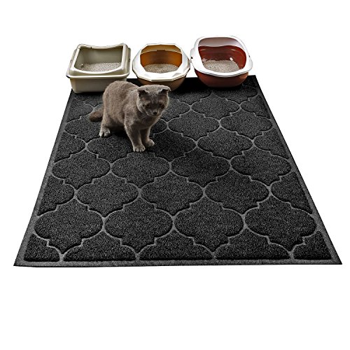 Cat Litter Mat, XL Super Size, Phthalate Free, Easy to Clean, Durable, Soft