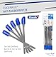 KLASSIK (PLUS) FUGENFUX® 5er Set – Fugenglätter | Fugenabzieher mit Revolutionärer Zauber-Spitze für Extrem Enge Stellen | 5 optimierte Spezial-Fugenköpfe | Made in Germany | Für sämtliche Dichtstoffe