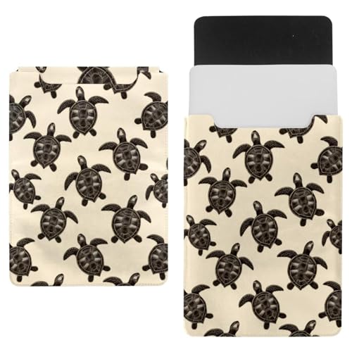 Housse ordinateur portable 35,1 x 25,9 cm motif tortue idéal pour café et bureau