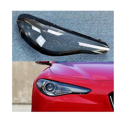 Cache de phare Alfa Romeo Giulia protection haut de gamme avec lave-phare