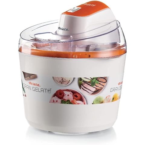 Heladera eléctrica gran gelato Ariete 642 con capacidad de 1.5 litros Cover