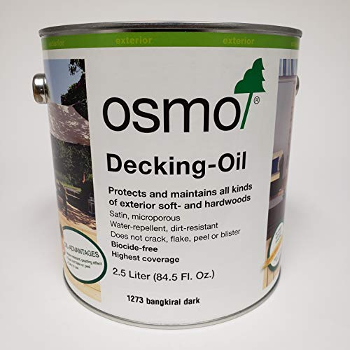 Osmo - Decking Oil - 1273 Bangkirai Dark - 2.5 Liter