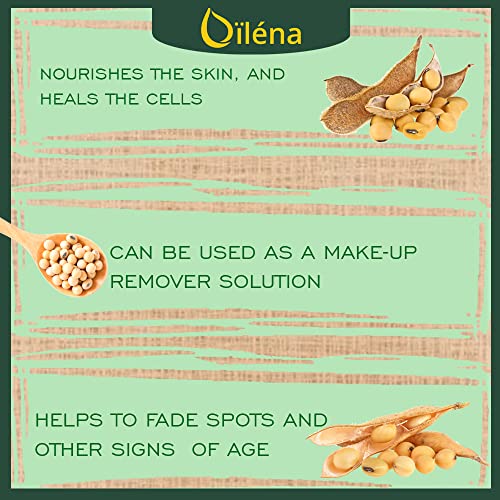 Oïléna Olio da massaggio Soia biologica, Olio per