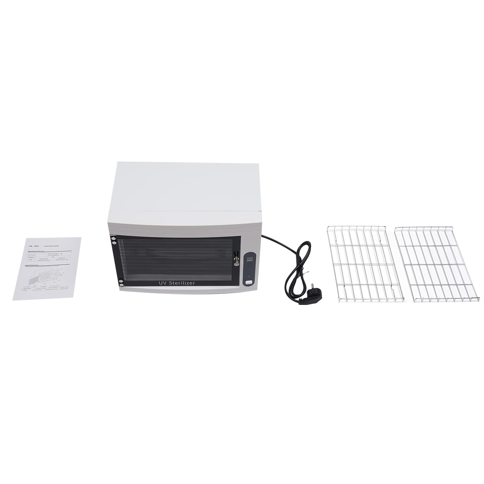 UV sterilizzatore gabinetto disinfezione scatola in acciaio inox vassoio sterilizzatore medico vassoio in acciaio inox, scatola disinfettante per salone manicure strumenti