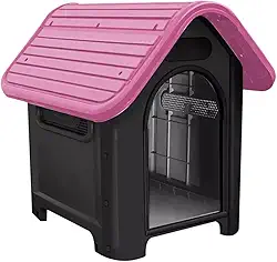 Genérico, Casinha P/Cachorrinhos Dog Home N4 Resistente Pet Rosa