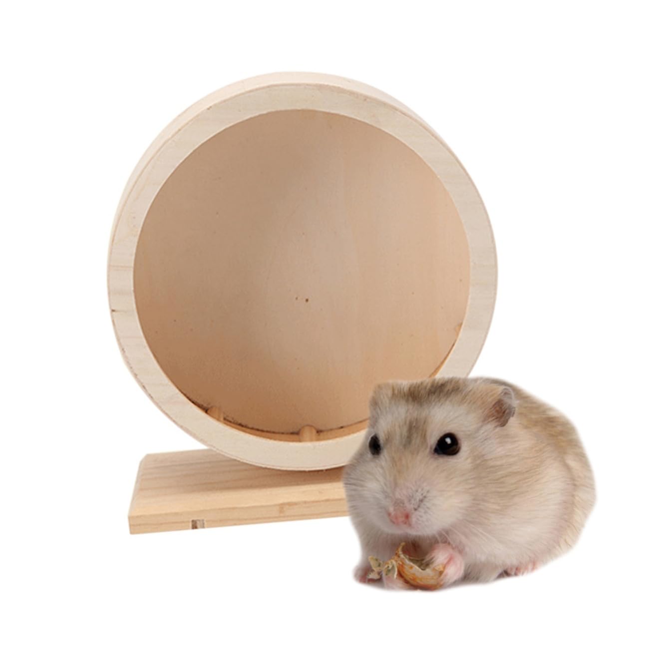 Happyyami Roue De Course Silencieuse pour Hamsters Et Petits Animaux Jouet De avec Support pour Rongeurs