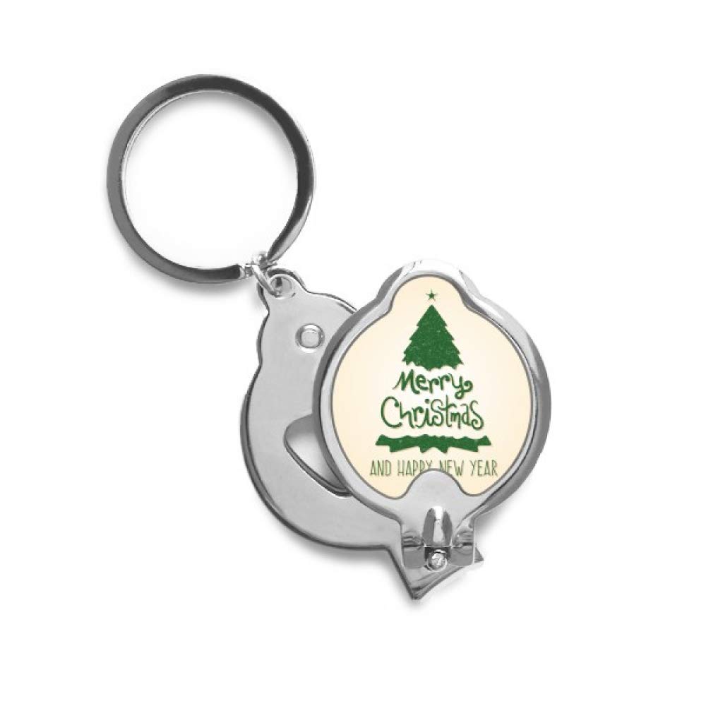 Coupe-ongles sapin de Noël vert DIYthinker pour manucure festive