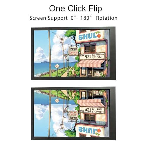Image of VSDISPLAY 8'' Touchscreen LCD Monitor 1280x800 IPS Portable Display | with Mini H /D Video Input,Supports 180 Image Rotation