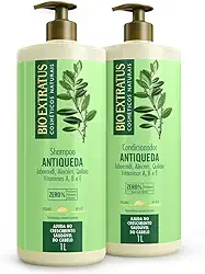 Kit Bio Extratus Antiqueda Jaborandi (1L) Shampoo e Condicionador