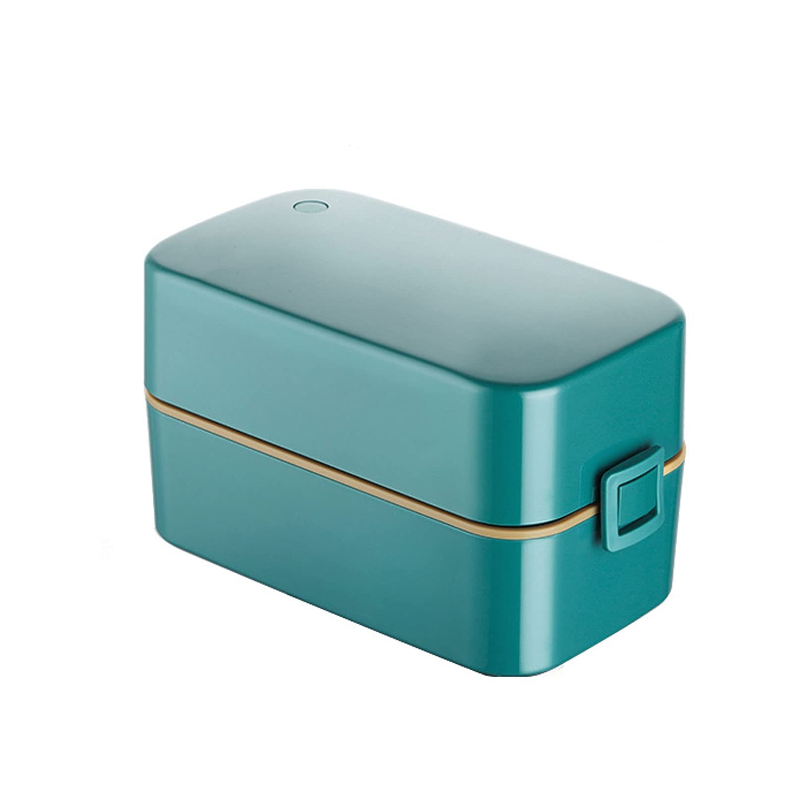XYIANG Lunch Boxes,Stackable Thermal Bentos Boxes, Leakproof Food Container with Lunch Bag and Utensils, Microwave Dishwasher Safe (Green)
