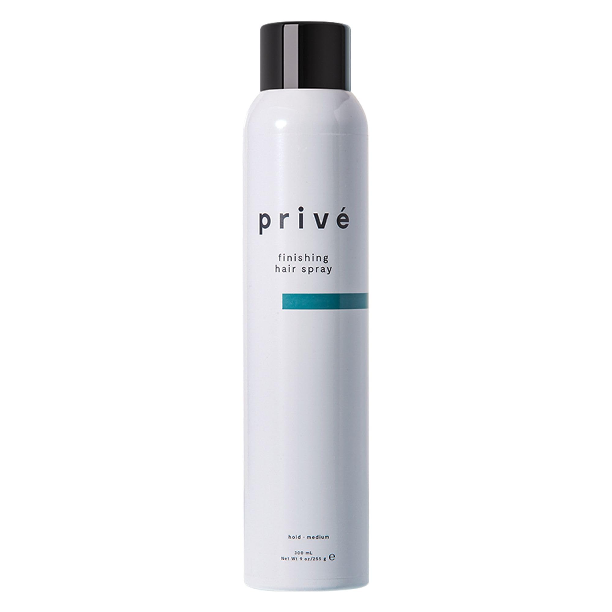 Privé Finishing Hair Spray Medium Hold - Volumizing Spray for Total Control- Perfect for Root Lift and Frizz Control - 9 Oz