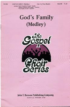 Sheet music God's Family (Medley) SSATB S4388 (The Gospel Choir Series) Book