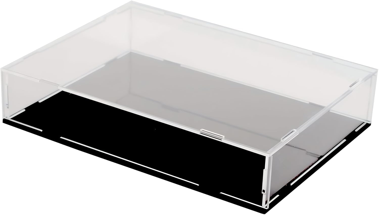 (10.6 x 8 x 2.4 Inch) Clear Acrylic Display Box Transparent Self Assemble | Rectangular Dustproof Storage Case for Collectibles Jewelry | Action Figures and Cosmetics-image-46