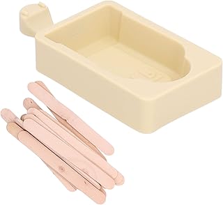 アイスクリームモールド、アイスポップモールドアイスクリームメーカーアイスクリームのDIY用プリン用スティック付きアイスキャンディーモールド