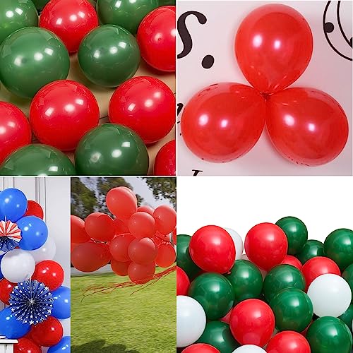 Image of 5 inch Red Party Balloons, 100 pcs Mini Latex Balloons for Birthday Wedding Baby Shower Decorations(Red)