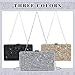 Freiesoldaten Mujeres Brillantina Anochecer Bolso Dos lados Espumoso Embrague Bolso por Boda Paseo Cóctel Fiesta Imagen de Freiesoldaten Mujeres Brillantina Anochecer Bolso Dos lados Espumoso Embrague Bolso por Boda Paseo Cóctel Fiesta