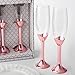Toasting Glasses With Cake Knife And Server 4 Piece Set
