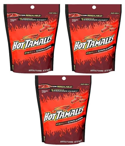 Hot Tamales - Pack de 3 bolsas de 10 oz miniatura 1