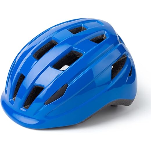 FABSPORTS Solid Safety Helmet for Kids - Royal Blue