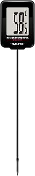 Heston Blumenthal Precision by Salter Instant Read Digital Meat Thermometer – Instant Read Food Temperature Probe for Air Fryers, Cooking, Oven, BBQ, Jam & Deep Frying, 0.1°C Precision, 200°C to -45°C