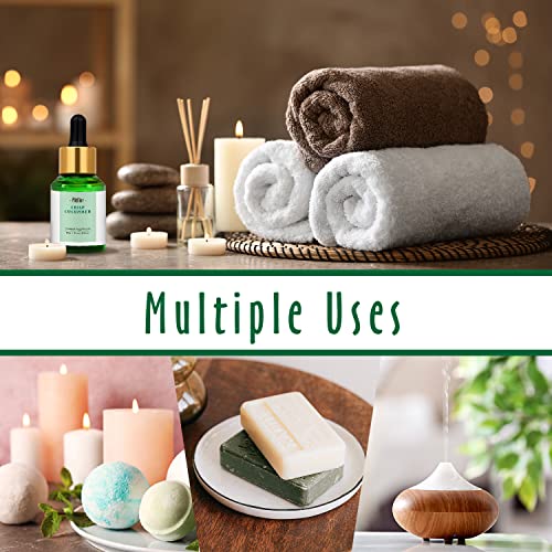Image of Crisp Cucumber Fragrance Oil, MitFlor Single Scented Oil, Large Size Premium Grade Fragrance Oil for Soap & Candle Making, Summer Aromatherapy Oil, Fresh Fruity Scent for Home Fragrance, 30ml