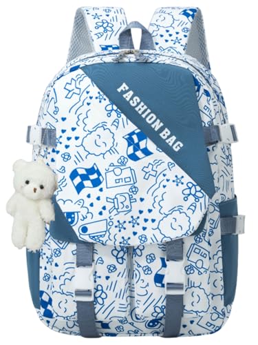 Image of Tinytot 30 Litre Japanese Korean Style School Bag Water-Resistant Laptop & Travel Backpack - Unisex Large 18 Inches Multipurpose Student Backpack for Boys & Girls, Men & Women