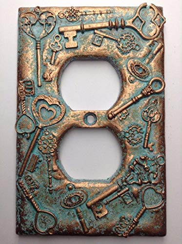 Keys (Steampunk) Outlet Cover (Patina)
