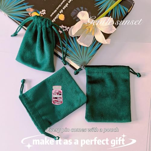 Enamel Pin,Anti Depressants Book Bottle Lapel Pin,Pink Booklover Brooch,Stress Release Brooch,Reading Enthusiast Accessory,Inspired Gift for Book Lovers Teens Friends Family,DIY Decor Collection3