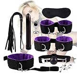 Kit de sport de bandes d'exercice 9pcs fort et durable pour le kit de main de femmes Couples Bed Set Soft