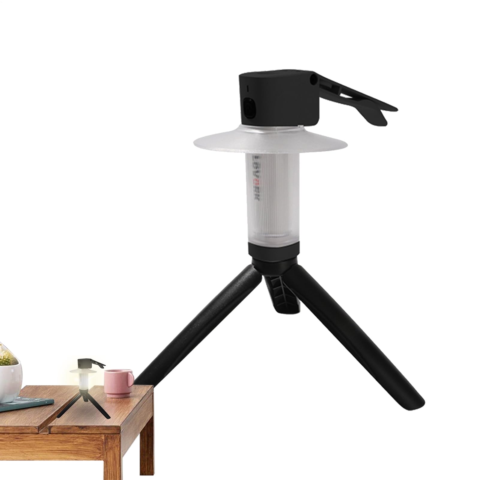Linternas de Camping Recargables Lámpara Magnética Ajustable 180° con 3