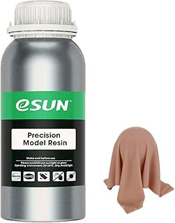 eSUN 405nm LCD 3D Printer Rapid Resin UV Curing Resin Red Wax Rapid Resin High Precision Quick Curing Resin Photopolymer Resin for Photon UV Curing LCD 3D Printer, 500g Pink