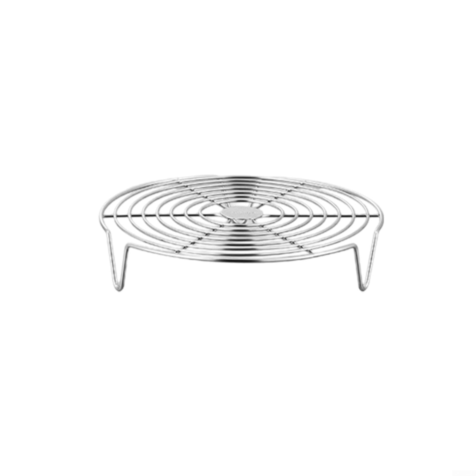 Soporte de acero inoxidable para cocinar al vapor, bandeja multiusos 20 cm para olla a presión