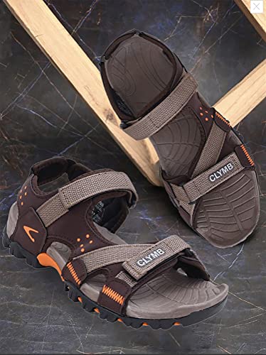 Image of CLYMB Men Phylon|Ultralightweight|Comfort|Summer Trendy|Outdoor daily use Floaters Sandals