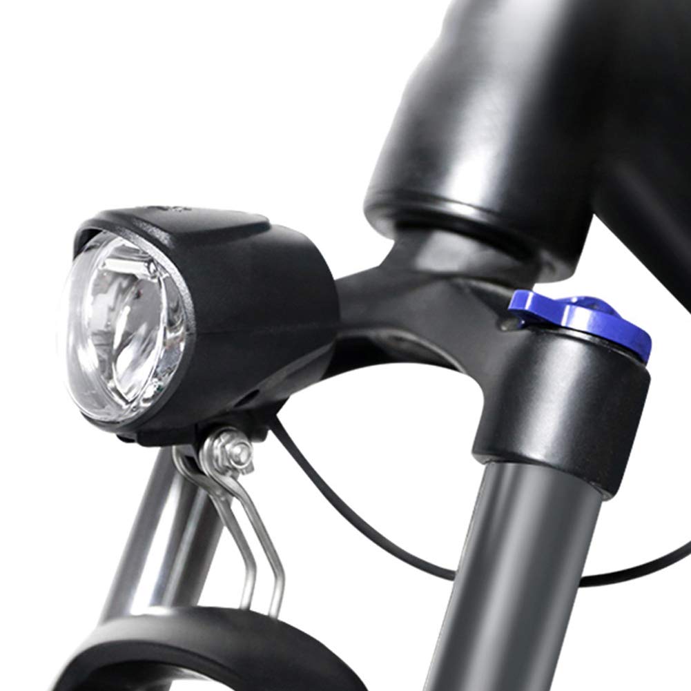 Bike Light Bicicletta Elettrica 6V Anteriore LED Faro E-Bike Light Bicicletta Lampada di Sicurezza Accessori Ricaricabili per Bici